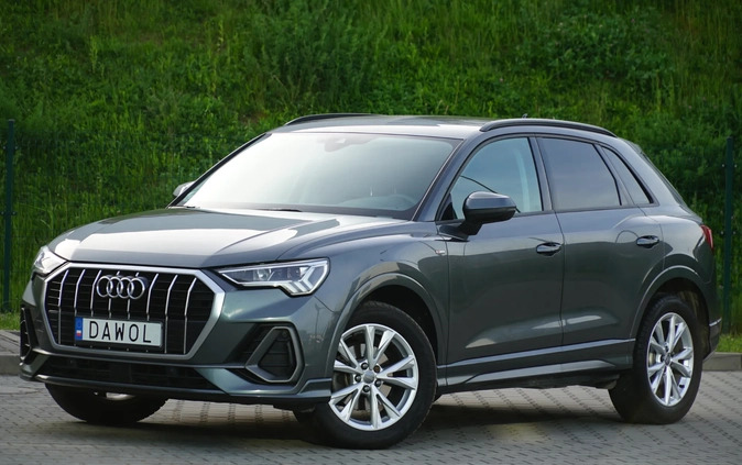 Audi Q3 cena 122800 przebieg: 98000, rok produkcji 2019 z Chęciny małe 497